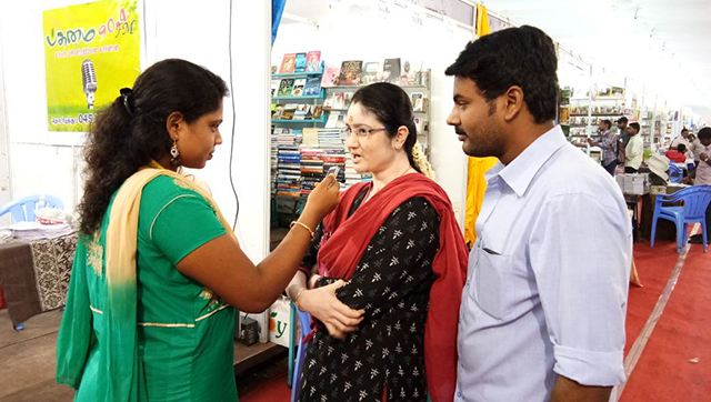 Live with Dr.Anitha during Book Exhibition